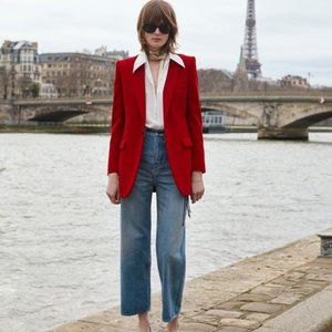 Like New | Vintage Red Blazer
